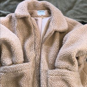 IAMGIA TEDDY JACKET SIZE EXTRA SMALL